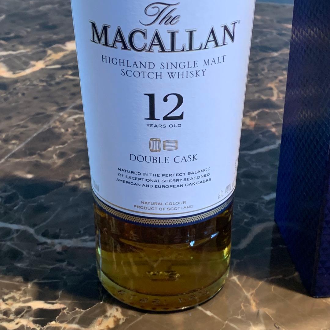 ウイスキー The Macallan 12 Year Double Cask 700ml