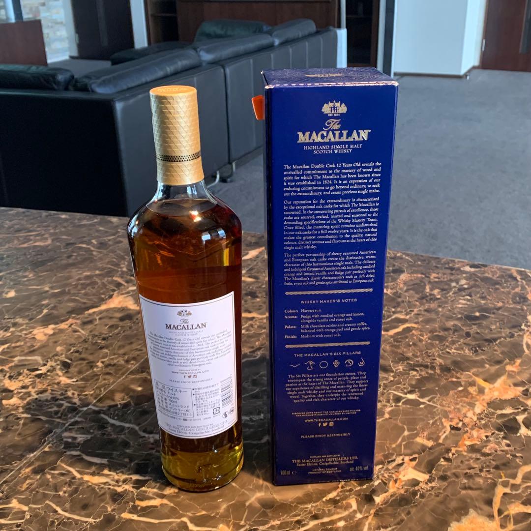 ウイスキー The Macallan 12 Year Double Cask 700ml