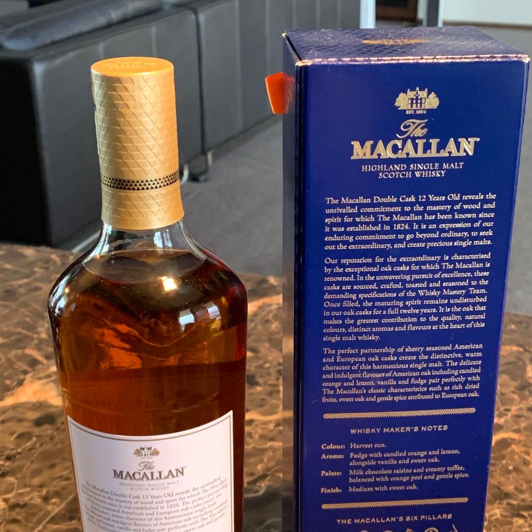 ウイスキー The Macallan 12 Year Double Cask 700ml