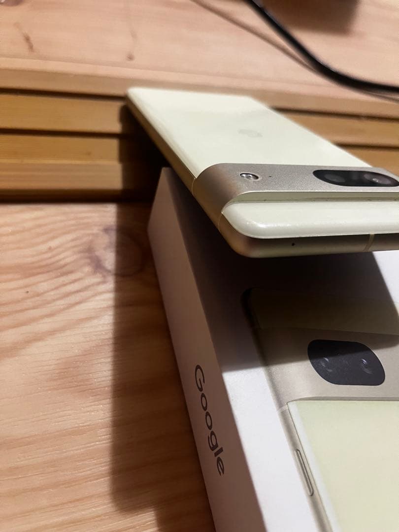 美品 Pixel7 レモングラス 128GB