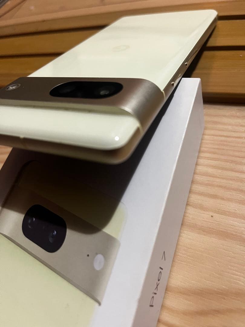 美品 Pixel7 レモングラス 128GB