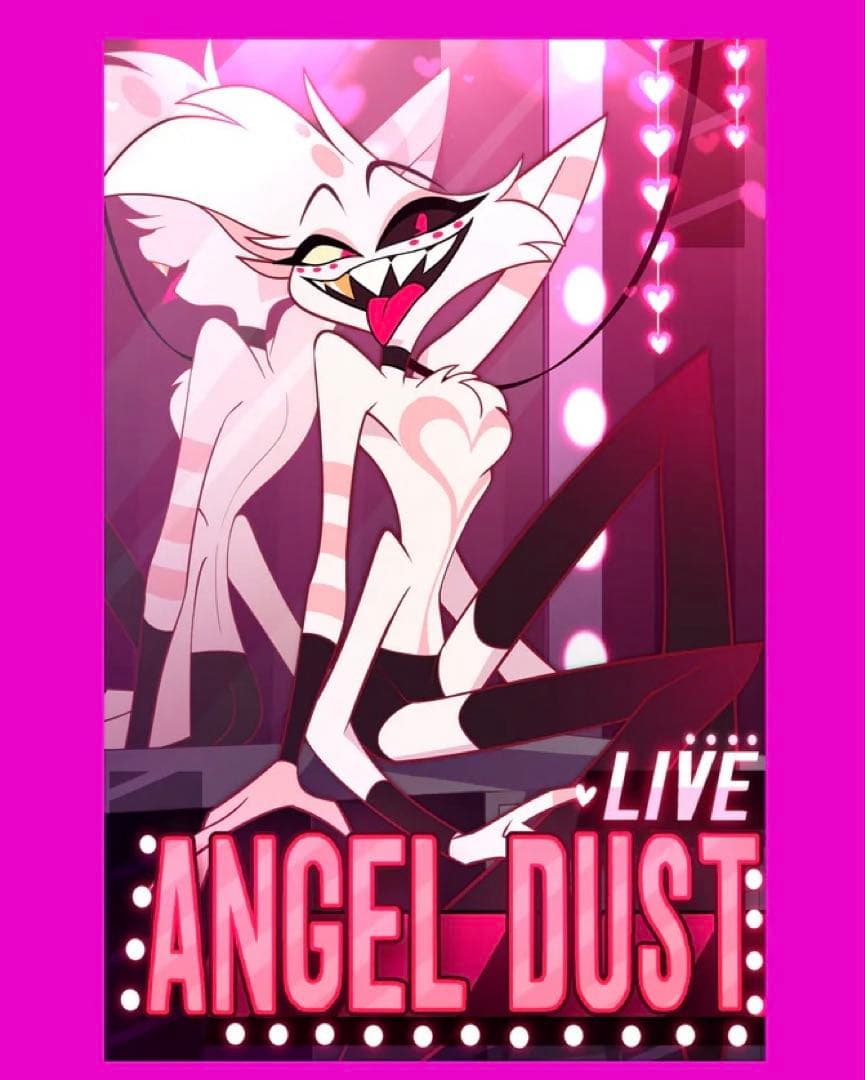 ハズビンホテル　エンジェルダスト　ポスター