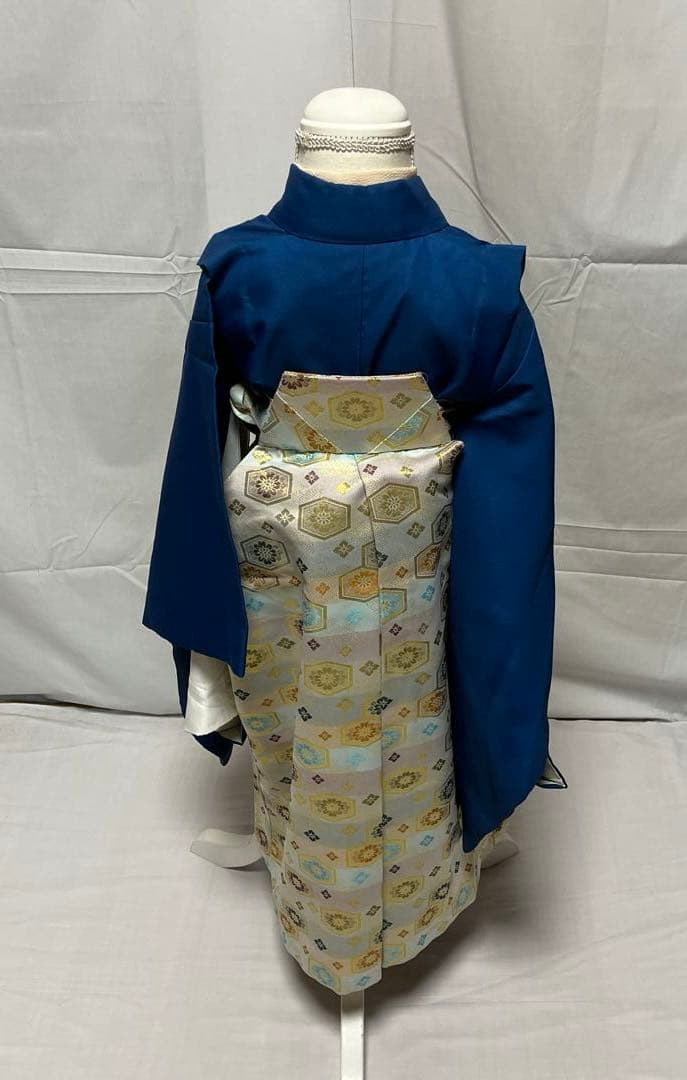 に*ん様 1-上　七五三　お正月　着物　男の子　五歳　9点セット