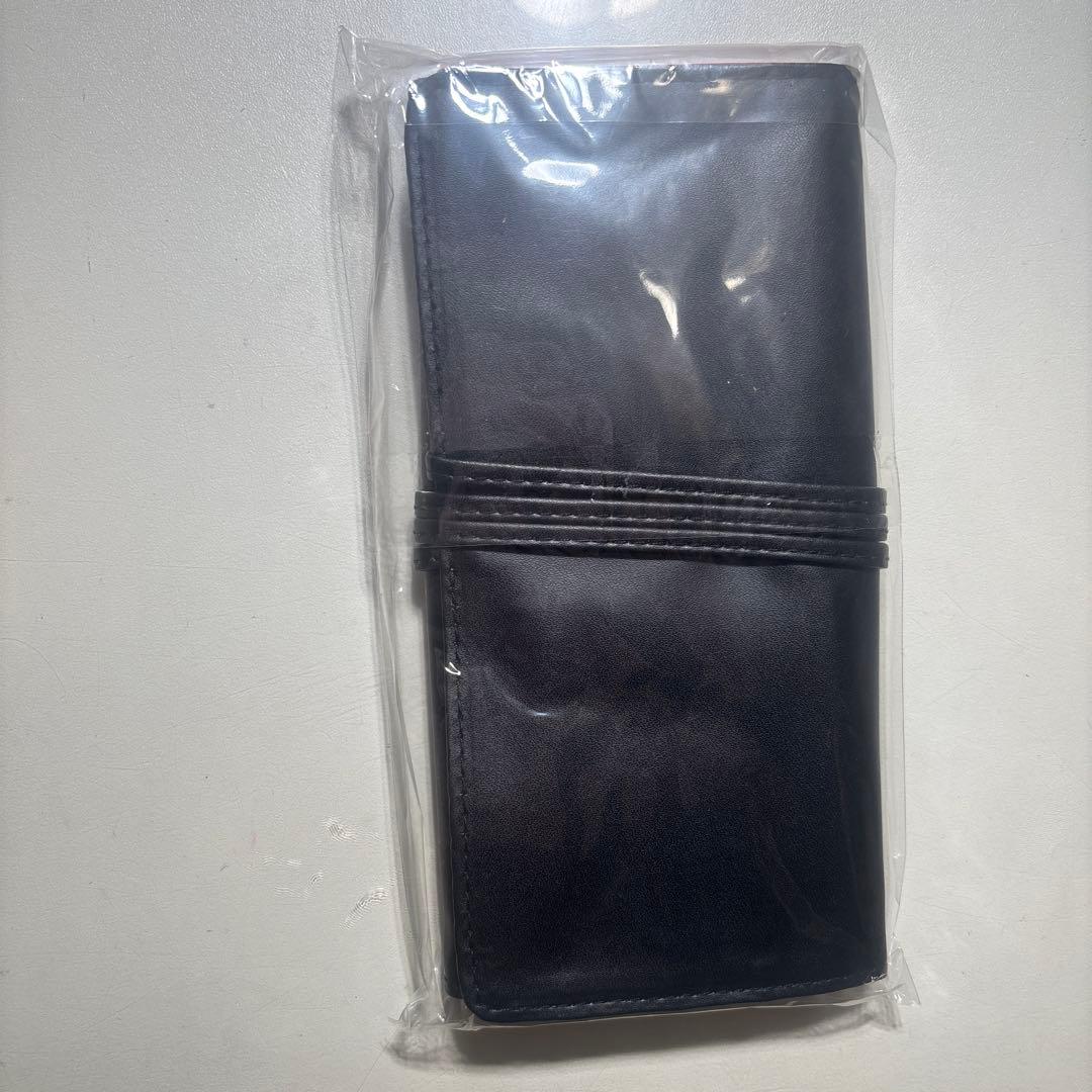 熊野筆　コスメ堂 メイクブラシ8本 セット　革ケース付き　新品未使用