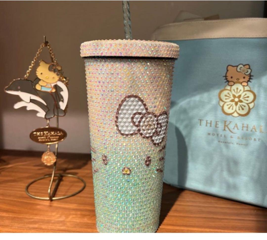 【新品】カハラホテル限定 ハローキティ タンブラー