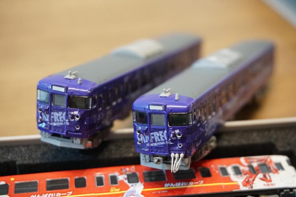 GM　115系　カープ応援2017年仕様＋サンフェ2017年仕様　計８両編成