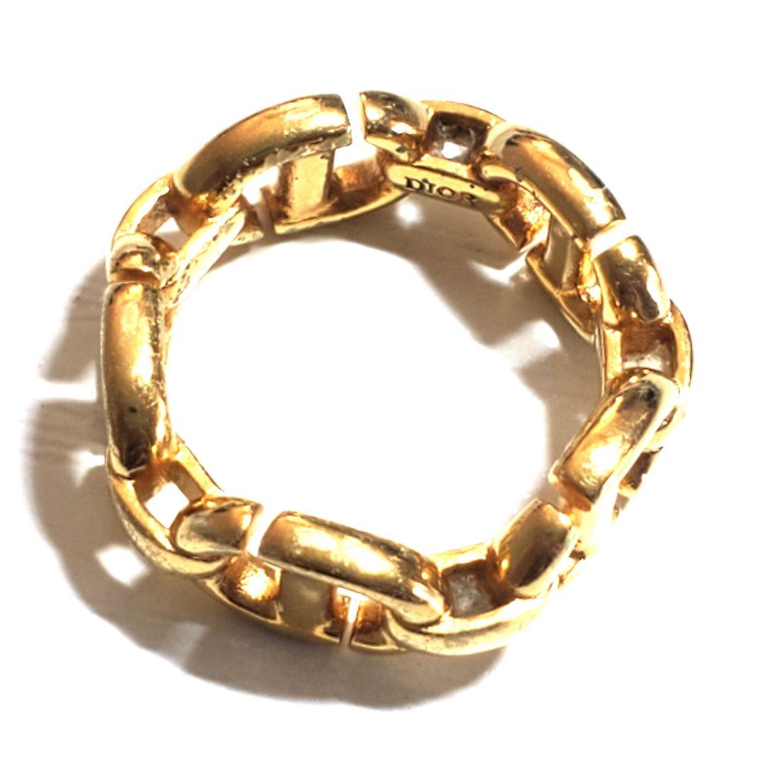 本日限定セール❕DIOR【箱・袋・紙袋・チャーム付】 CD Navyリング10号