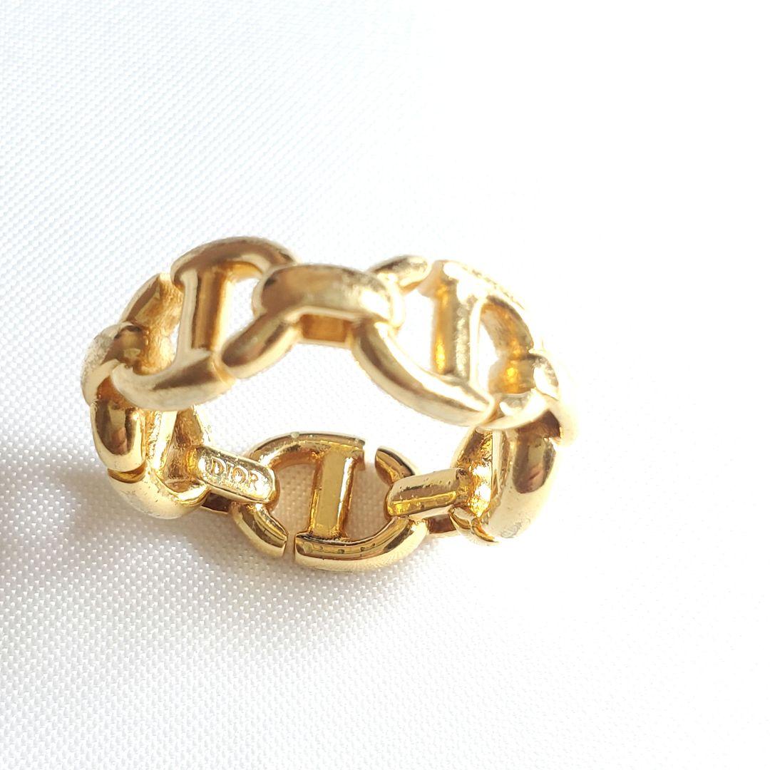 本日限定セール❕DIOR【箱・袋・紙袋・チャーム付】 CD Navyリング10号