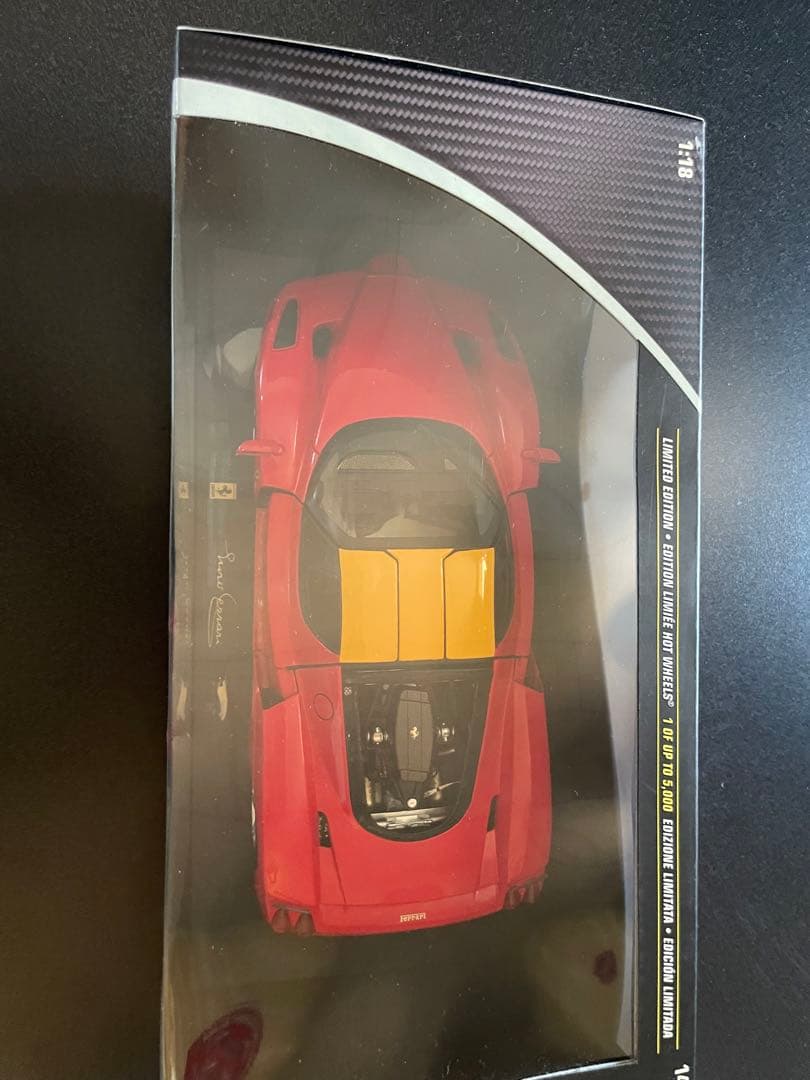 激レア！ホットウィールエリートレアコレクション1/18 エンツォ　フェラーリ　赤