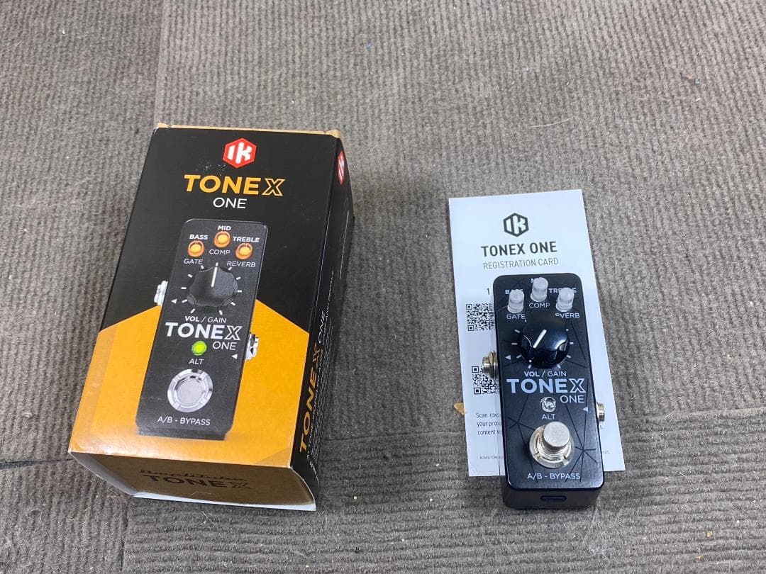 612 ik multimedia TONEX ONE アンプシミュレーター