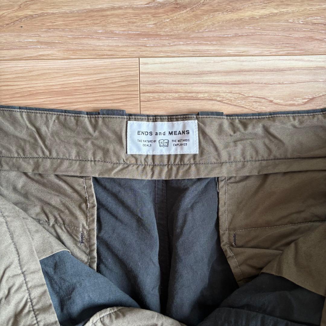 【試着のみ】ENDS AND MEANS Army Chino 【Size：L】