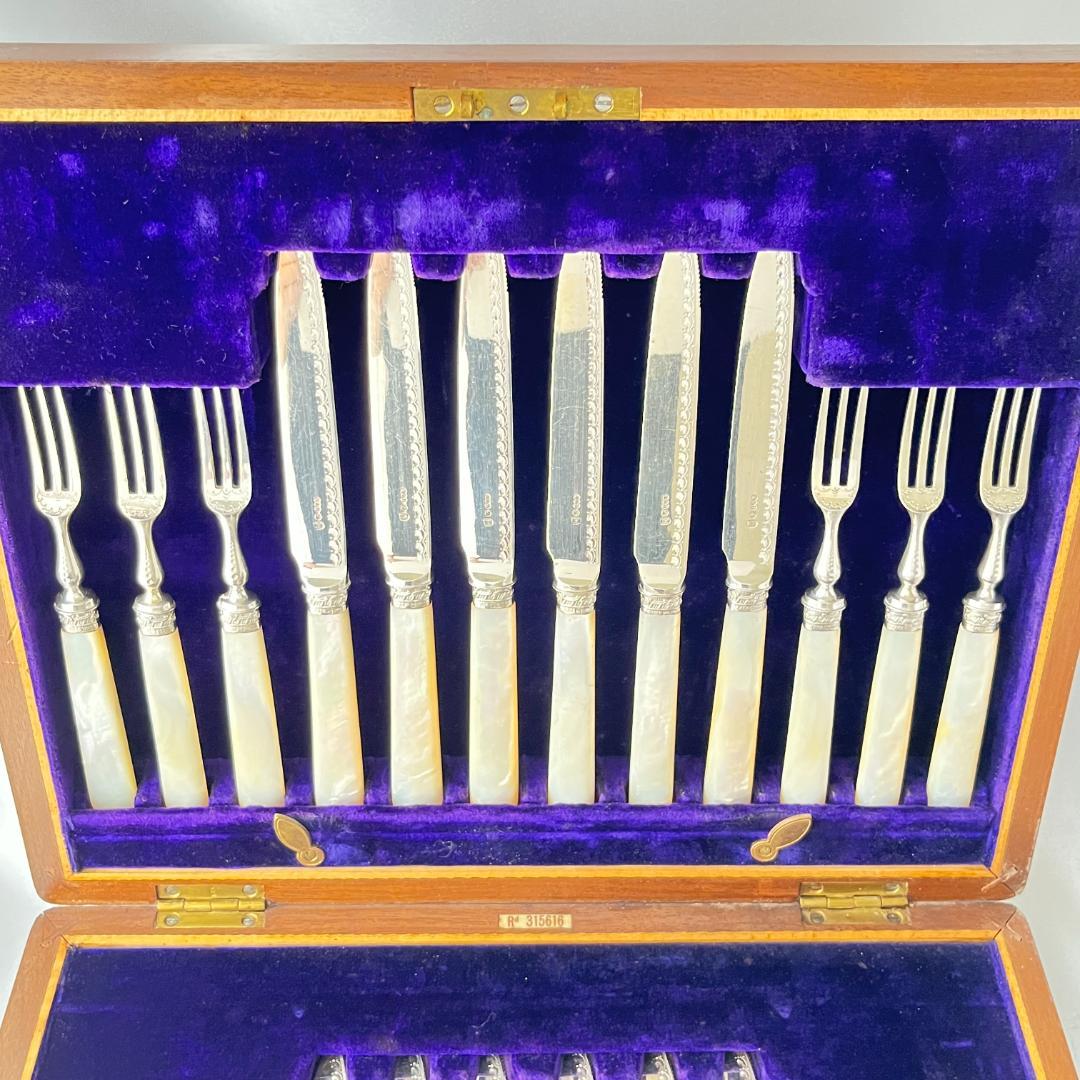 【Allen & Darwin 】【白蝶貝 / 純銀継手】デザートセット