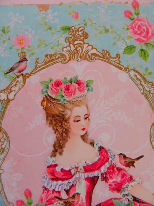 マリーアントワネット　ティータイム金額縁