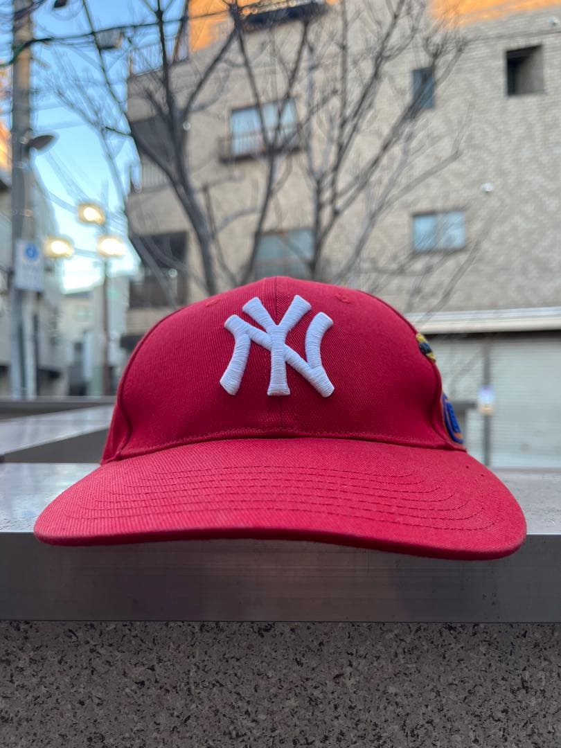 【POPEYE掲載】 GUCCI ニューヨーク・ヤンキース ロゴキャップ 激レア