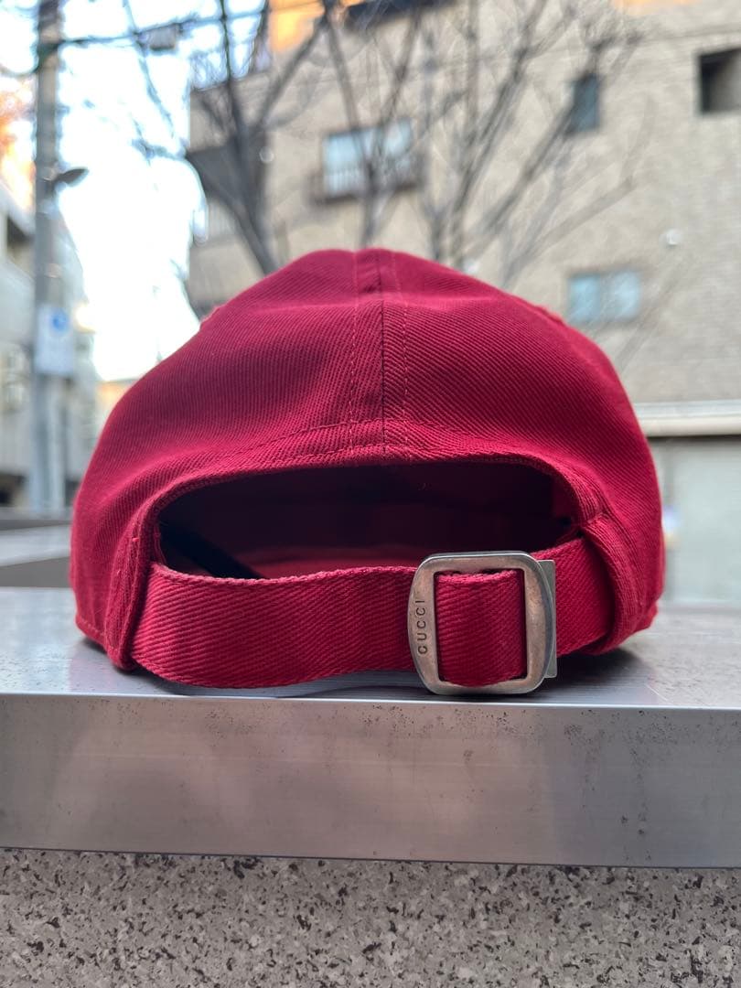 【POPEYE掲載】 GUCCI ニューヨーク・ヤンキース ロゴキャップ 激レア