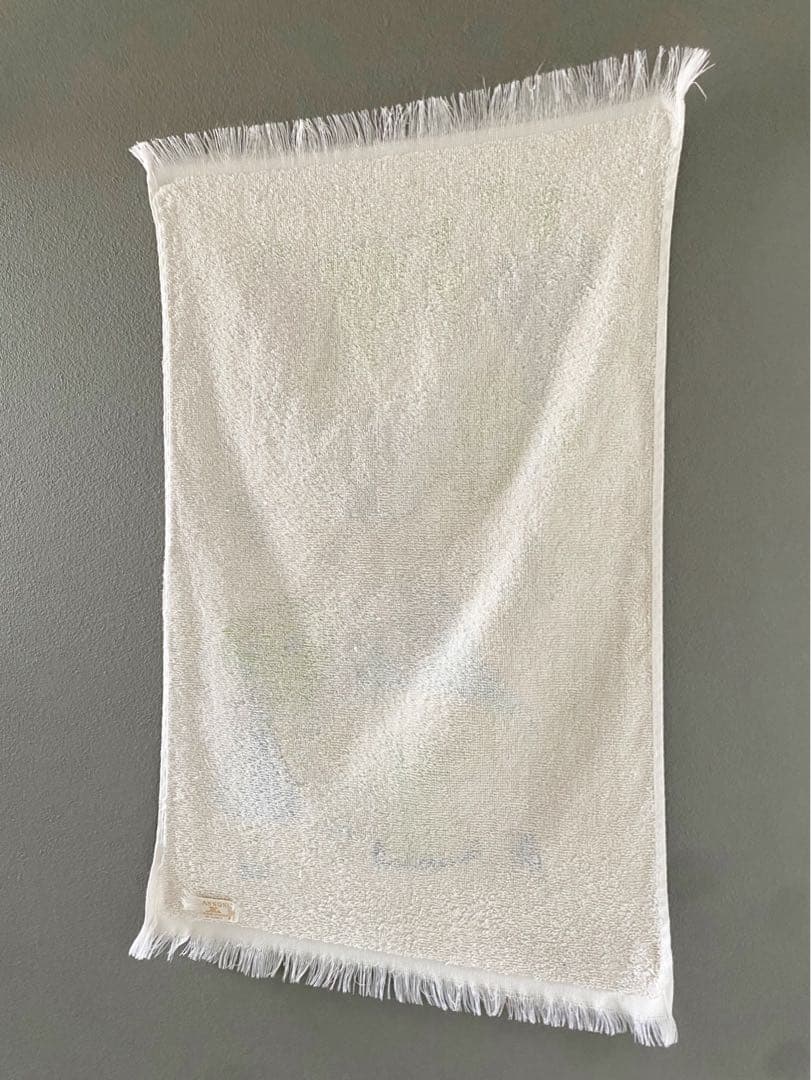 ビンテージ 70s USA きのこ 蝶々 レトロインテリア ハンカチ タオル 飾