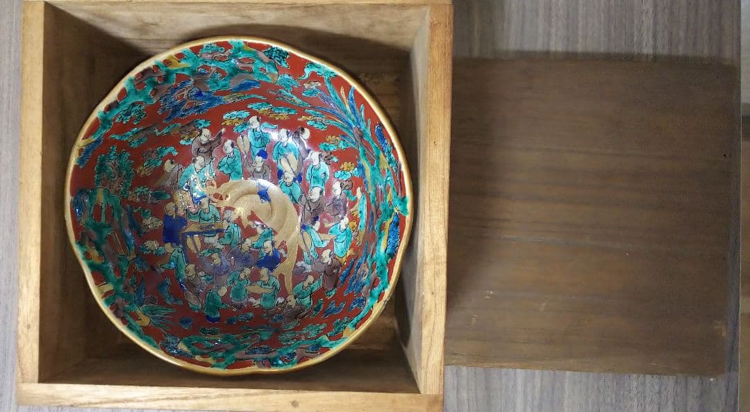 青木木米作の器