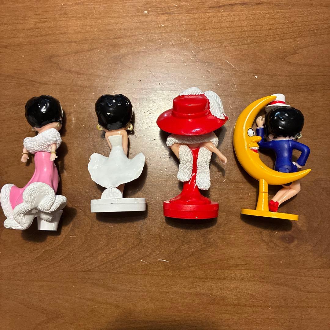 ベティブープ フィギュア 4体セット 1999年 正規品 レトロ PVC