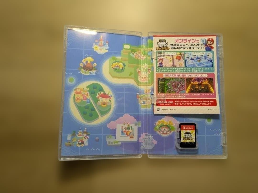 Switchソフト3本セット　マリオパーティジャンボリー・桃鉄ワールド・オクトラ