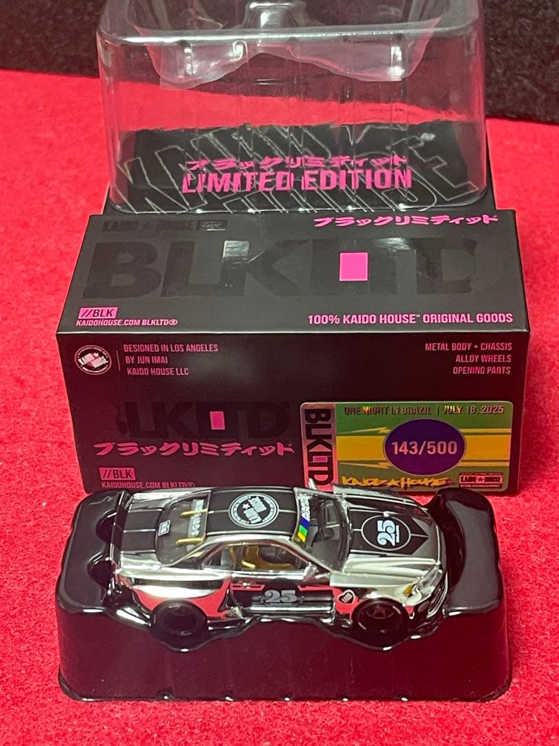 じ*ん様 BLK LTD Kaido House サイン入り 143/500