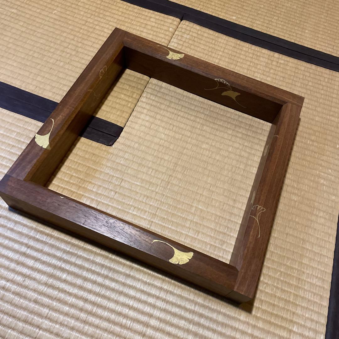 「淡々斎好」「銀杏蒔絵」『桑炉縁』日展作家【福田 慶造】の作品です。茶道具