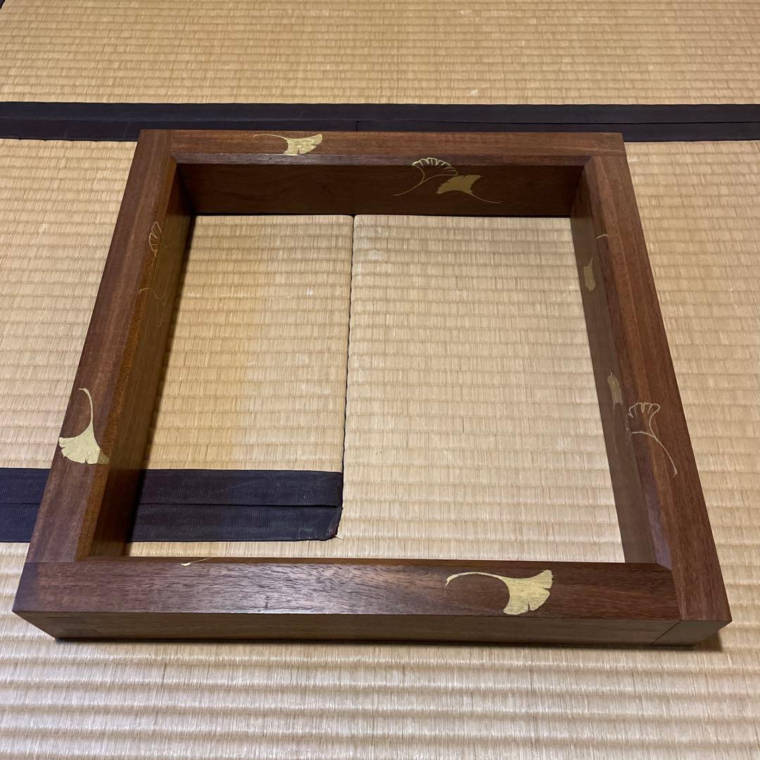 「淡々斎好」「銀杏蒔絵」『桑炉縁』日展作家【福田 慶造】の作品です。茶道具