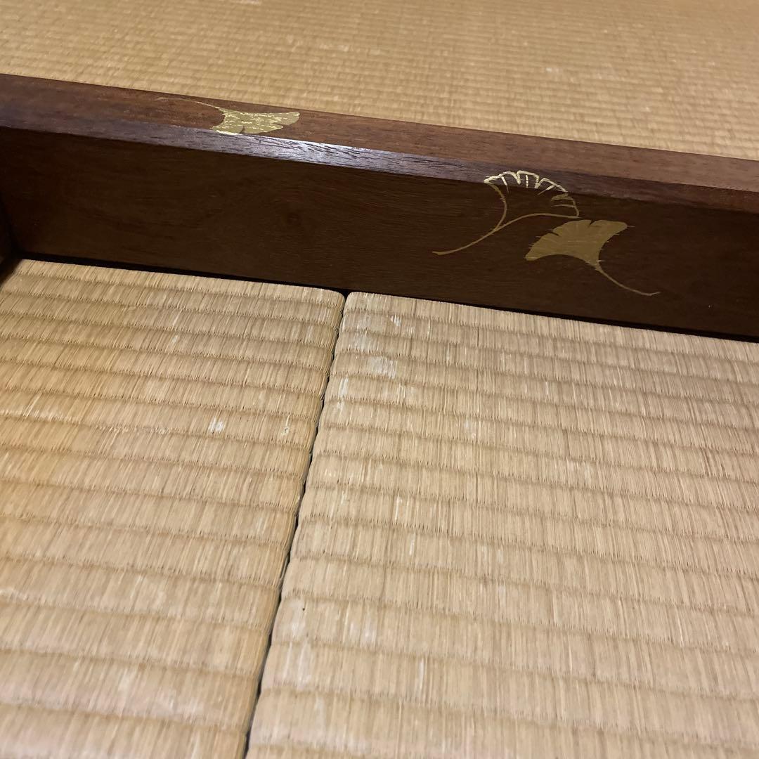 「淡々斎好」「銀杏蒔絵」『桑炉縁』日展作家【福田 慶造】の作品です。茶道具