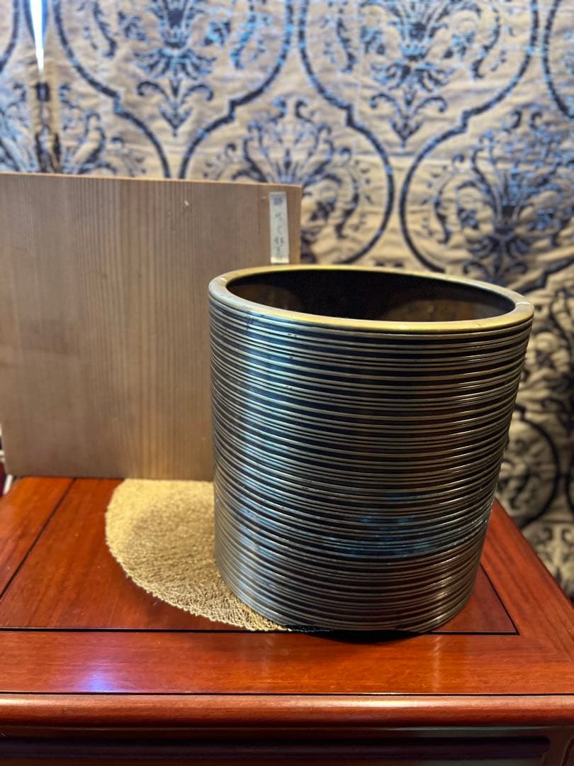 時代火鉢　火鉢　真鍮　Japanese traditional crafts