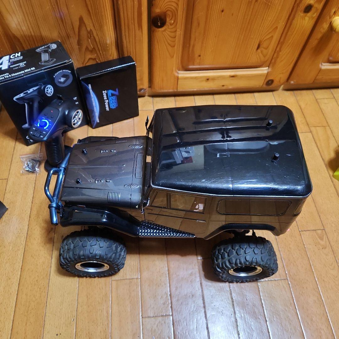 タミヤ CR-01 フルセット　黒　ランクル　　ラジコン　cc-01cc-02