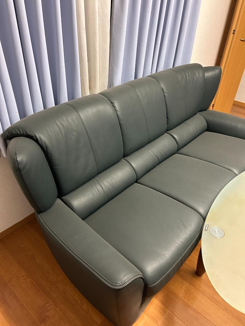 [値下げ] カリモク　応接ソファ・テーブルセット売り　★引き取り限定★