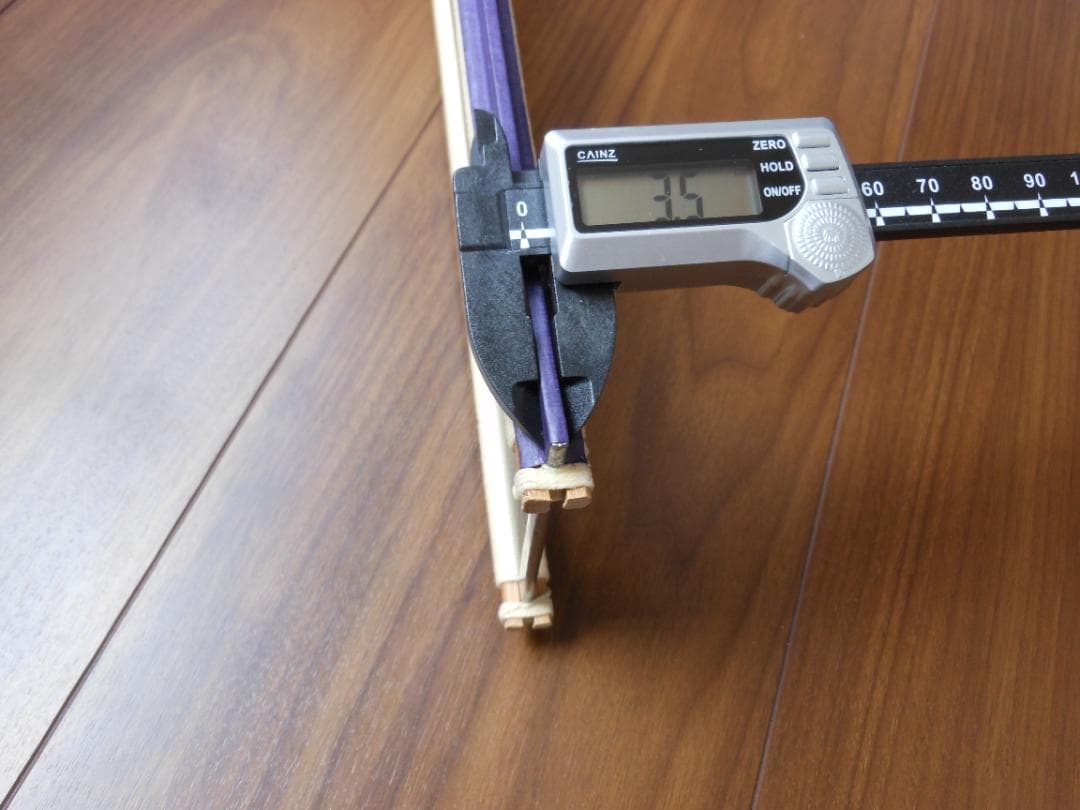 筬 60cm(1cm間 5羽）☆新品　送料無料☆　機織り　手織り　おさ　手織