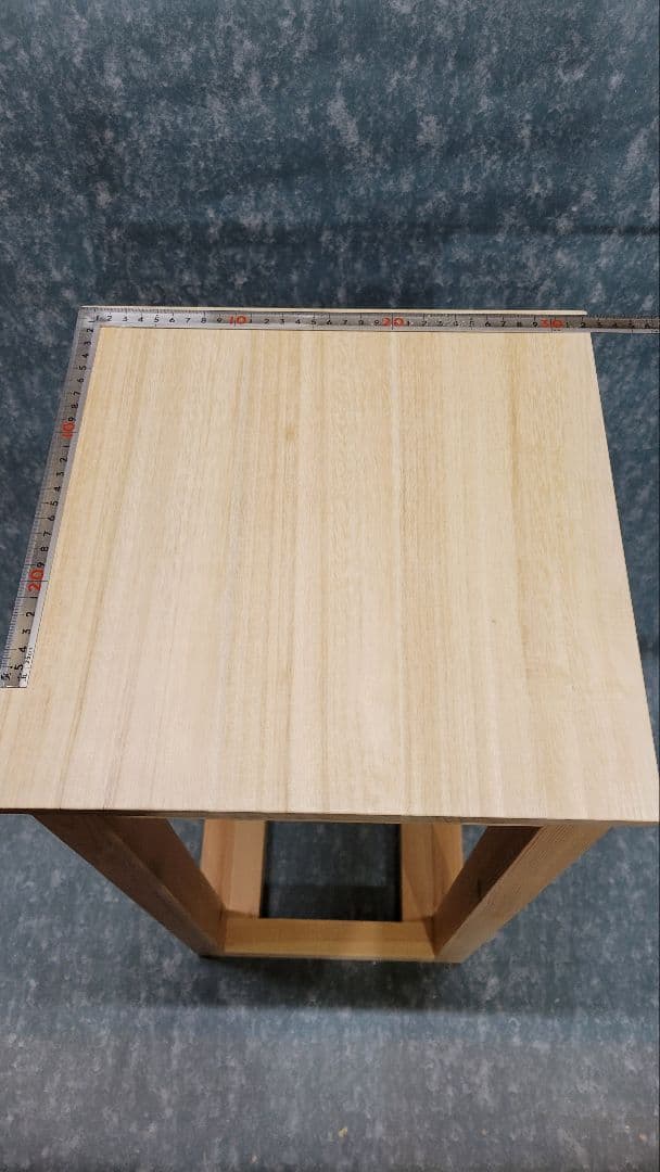 ハンドメイド30cm水槽用 木製 水槽台 高さ約70cm