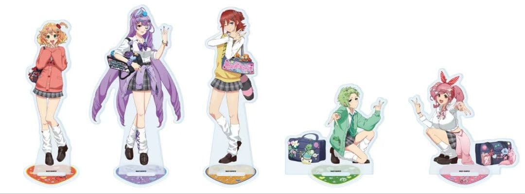 劇場版マクロスΔ 池袋デルタ学園 ギャルなワルキューレ アクリルスタンドセット