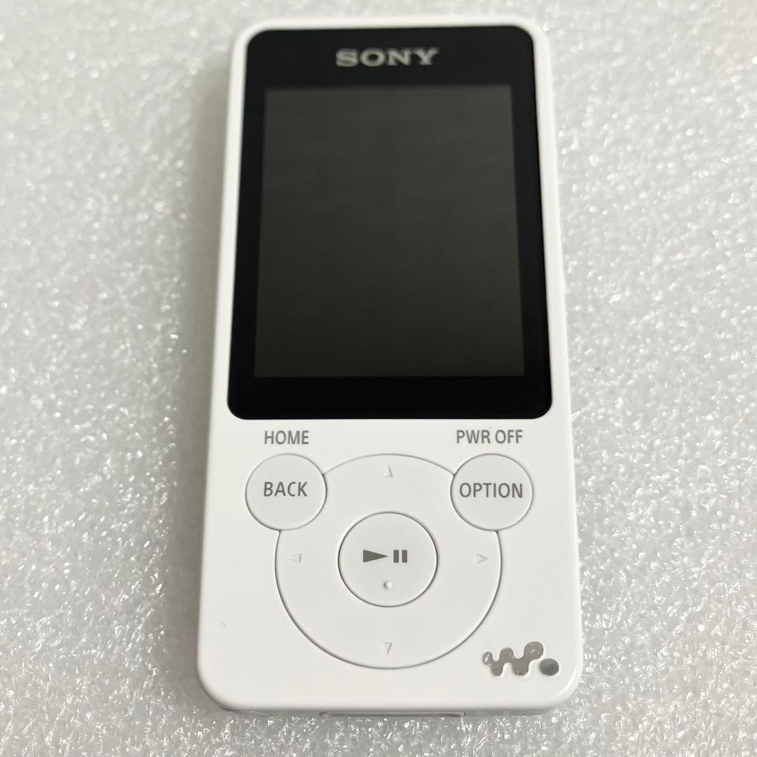【美品　バッテリー良好】　SONY ウォークマン　NW-S15 16GB しろ