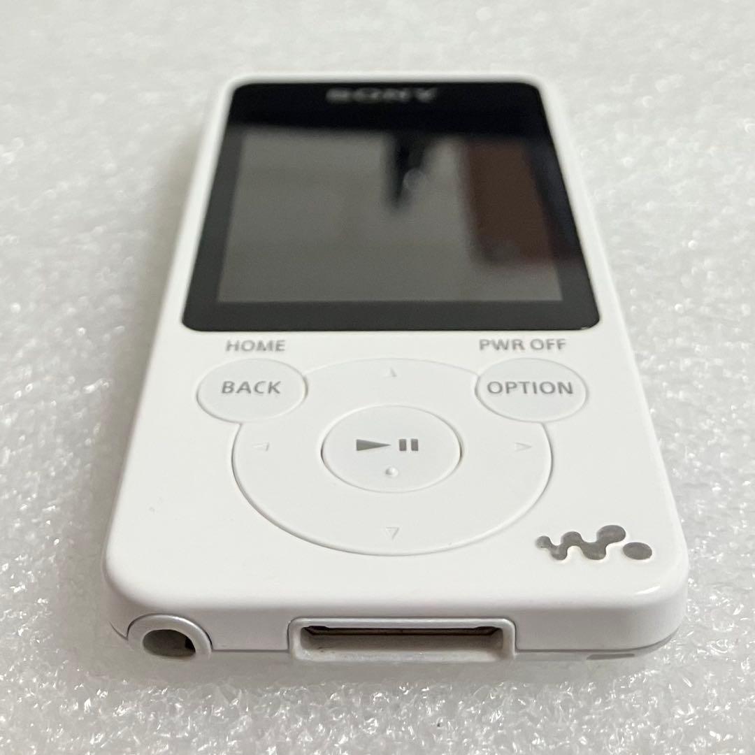 【美品　バッテリー良好】　SONY ウォークマン　NW-S15 16GB しろ