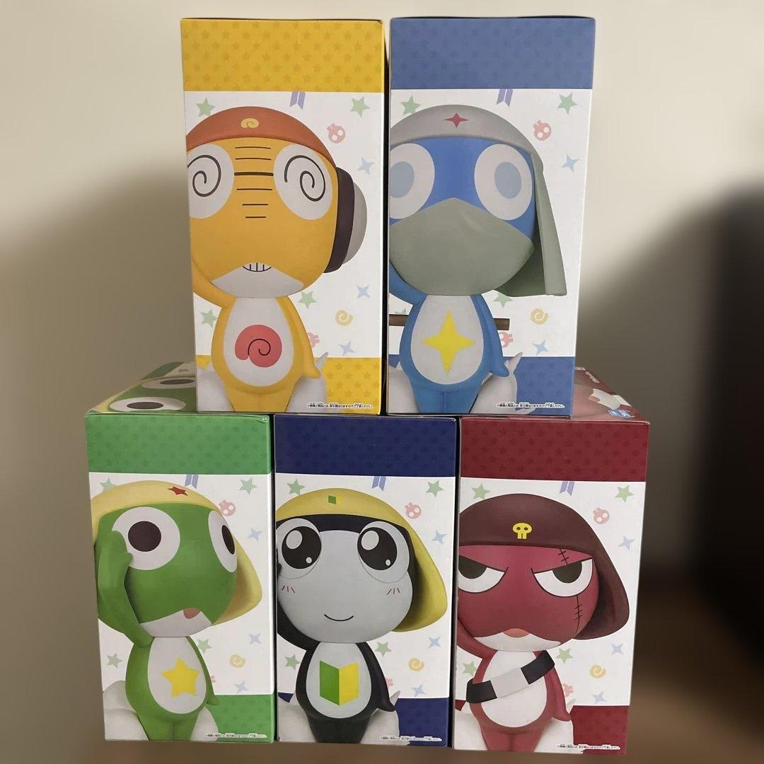 ケロロ軍曹 おおきなSOFVIMATES フィギュア　5点セット