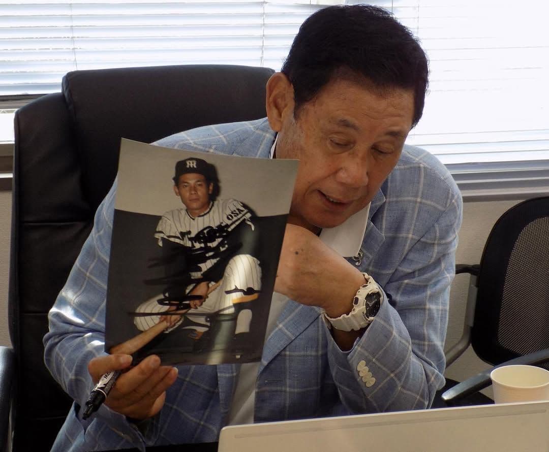 田淵 幸一 直筆 サイン 西武 阪神