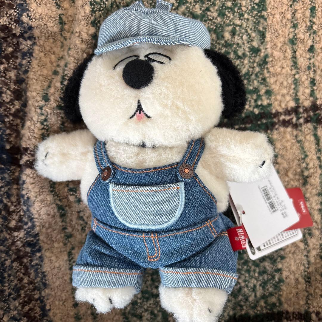 Peanuts Edwin デニムブラザーズ オラフ スヌーピー ぬいぐるみ