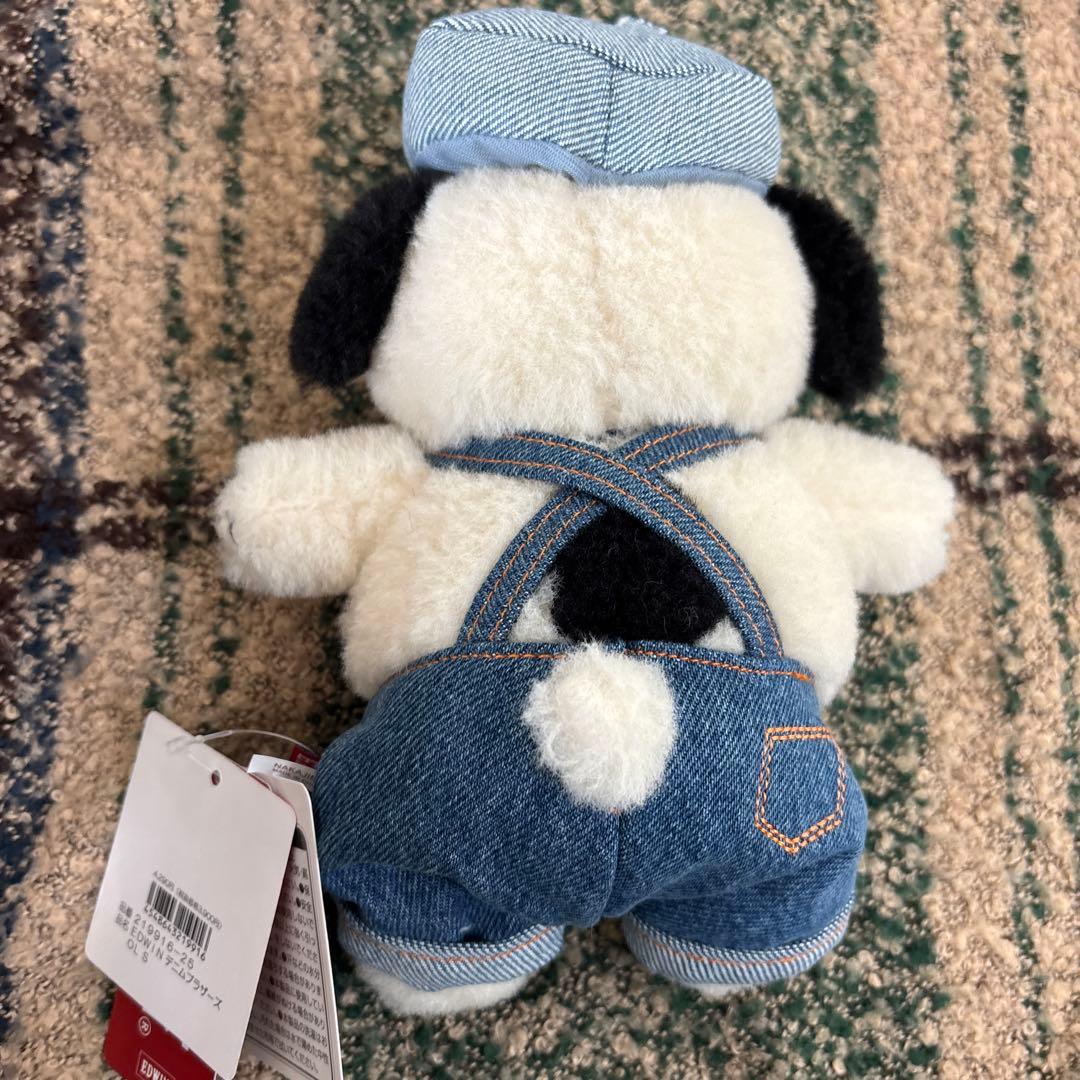 Peanuts Edwin デニムブラザーズ オラフ スヌーピー ぬいぐるみ
