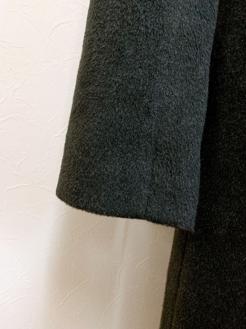 美品 Louere ウエストシェイプフレアチェスターコート M