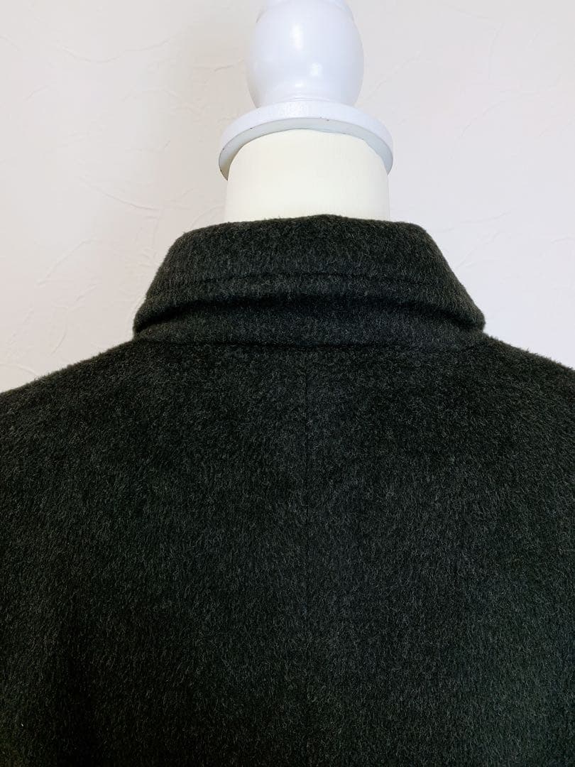 美品 Louere ウエストシェイプフレアチェスターコート M