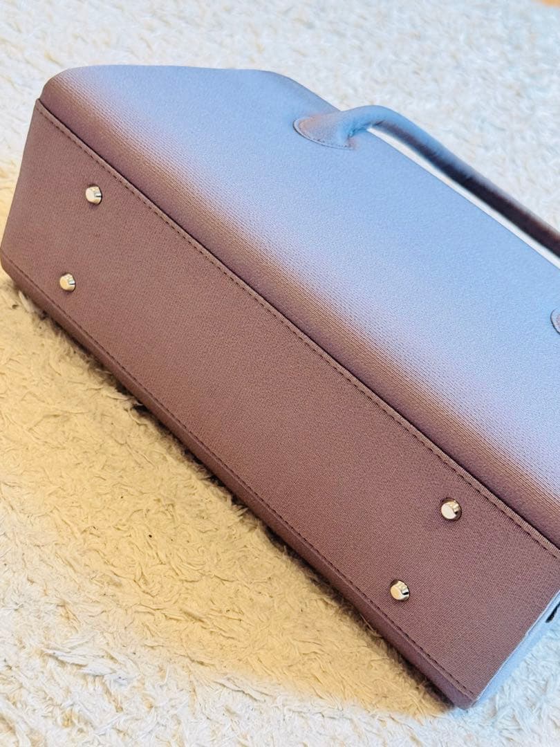 【最終価格】和装バッグ　あおりバック　藤色　グレー　バック　着物　和想庵