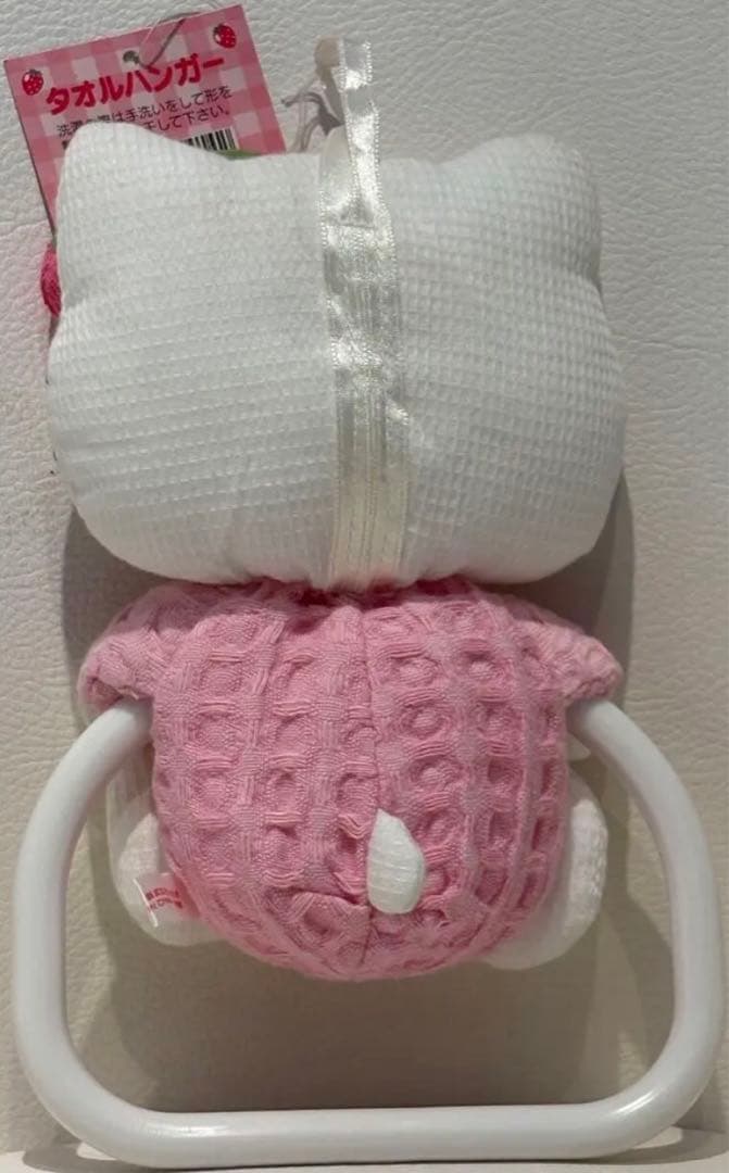 ハローキティ　タオルハンガー　マスコット　平成レトロ　　新品タグ付き 激レア