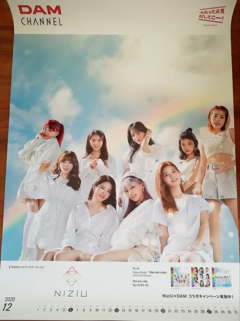 NiziU  　　販促非売品ポスター　５枚セット