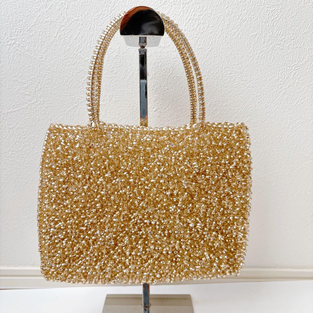 極美品　アンテプリマ　スタンダード　スクエア　ミディアム　シルバーゴールド