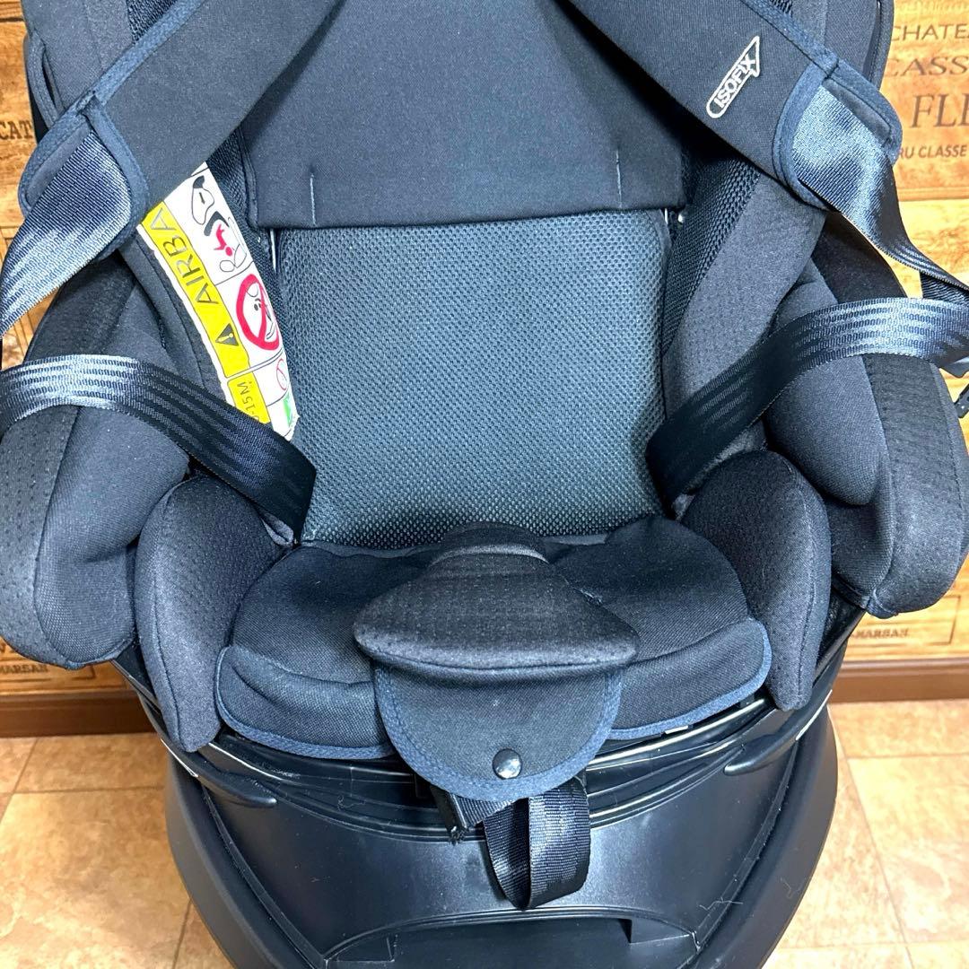 【美品‼︎】Aprica フラディアグロウISOFIX セーフティー+ sブラック