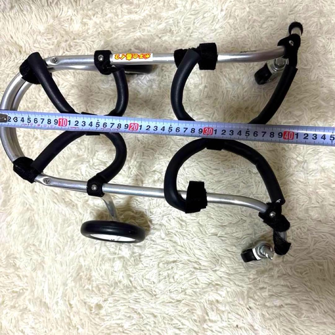 ポチの車イス　犬用車椅子　4輪　室内用