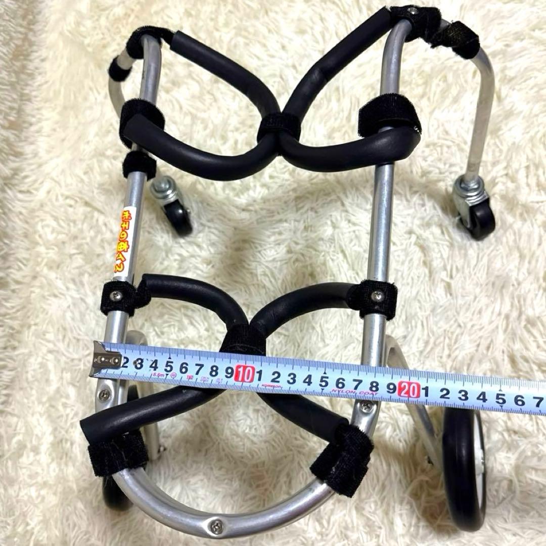 ポチの車イス　犬用車椅子　4輪　室内用