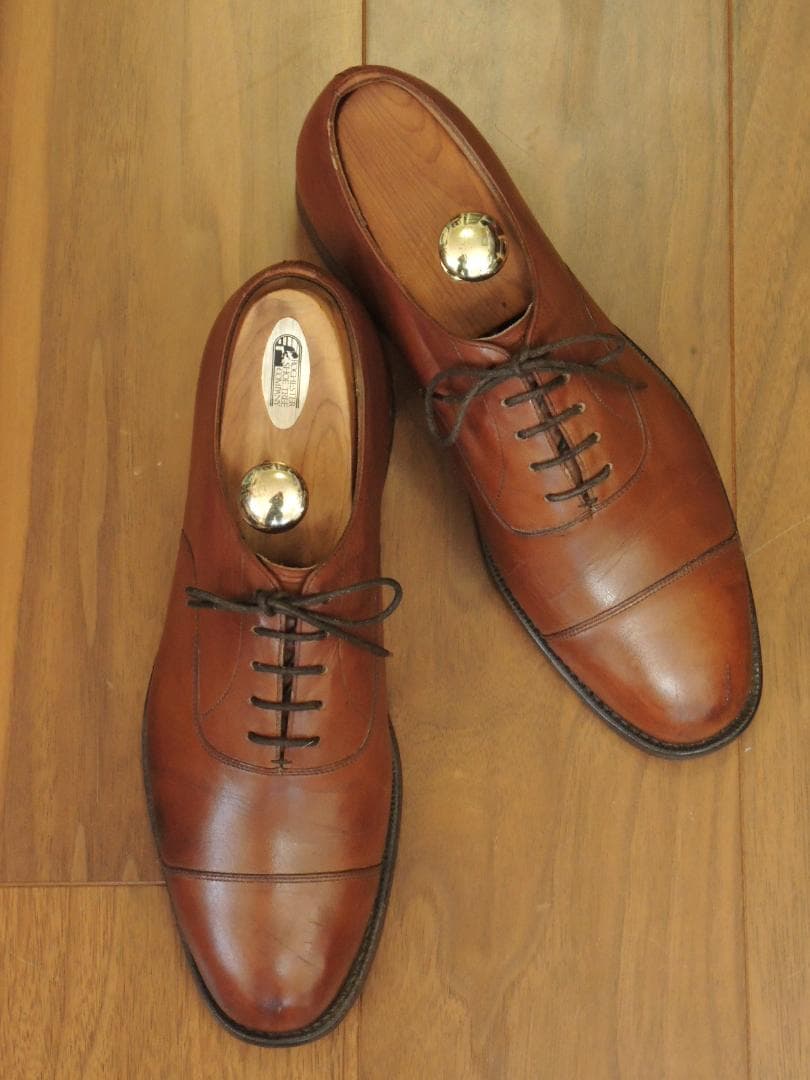 美品　18万円　チャーチ　超定番ストレートチップ　コンサル　UK7.5　JP26