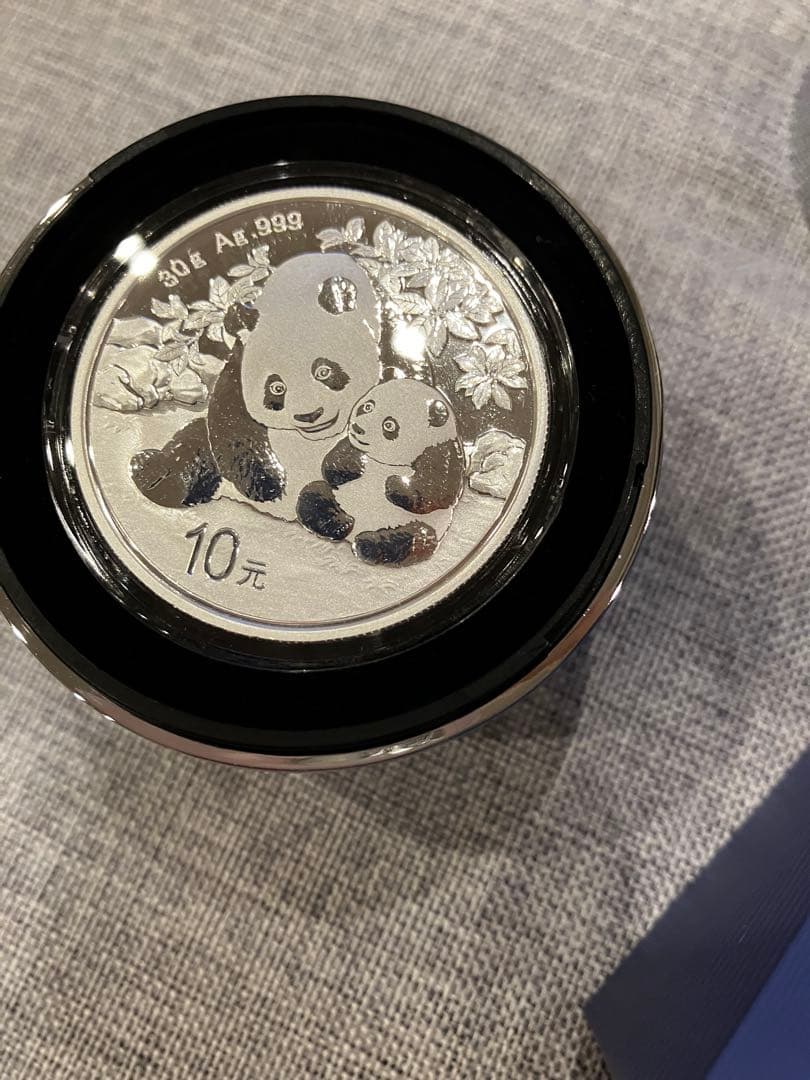 2024年 中国 パンダ 銀貨 10元